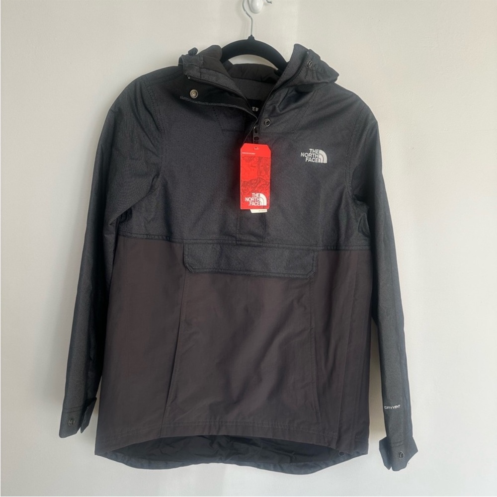 The North Face cadet rain anorak graphite grey